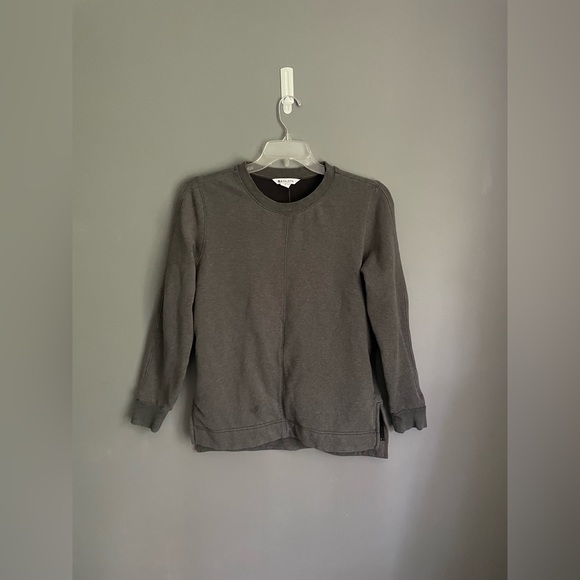 Athleta Retroplush Heather Crewneck Size Small - Picture 2 of 4